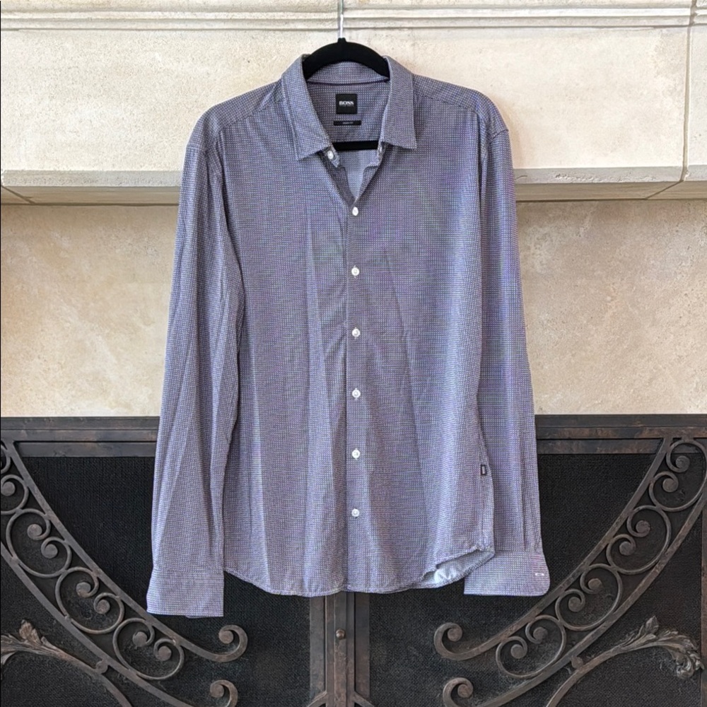 Men’s Hugo Boss Sharp Fit Casual Button Down Shirt